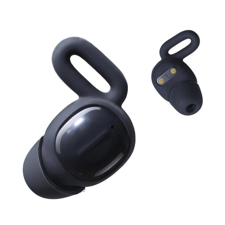 ausinės su Bluetooth 5.3 ir triukšmo slopinimu - juodos spalvos