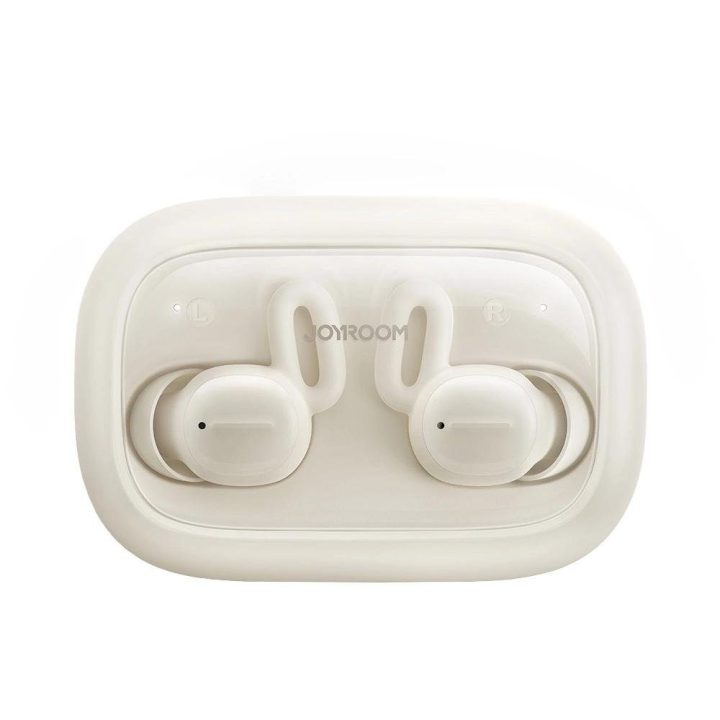 TWS ausinės su Bluetooth 5.3 ir triukšmo slopinimu - baltos spalvos