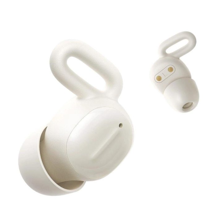 TWS ausinės su Bluetooth 5.3 ir triukšmo slopinimu - baltos spalvos