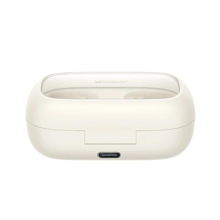 TWS ausinės su Bluetooth 5.3 ir triukšmo slopinimu - baltos spalvos