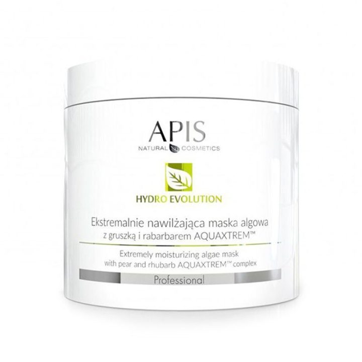 Apis hydro evolution extreme drėkinamoji dumblių kaukė su kriaušėmis ir rabarbarais aquaxtrem™ 200 g