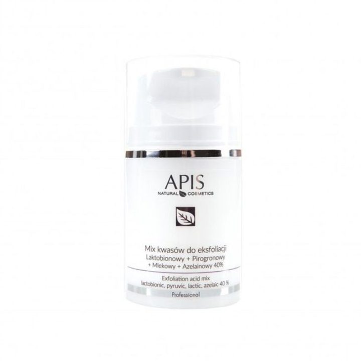 Apis acid mix 40 % lacto. + pirogro. + pienas. + azelis, 50 ml