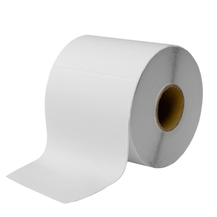 Terminės etiketės 100x150 mm (500 vnt.) - baltos spalvos