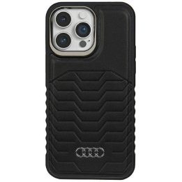 Audi sintetinės odos dėklas su MagSafe , skirtas iPhone 14 Pro Max - juodas