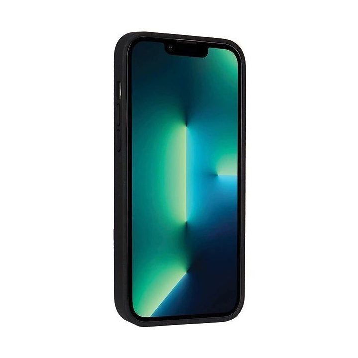 Audi sintetinės odos dėklas su MagSafe , skirtas iPhone 13 Pro Max - juodas