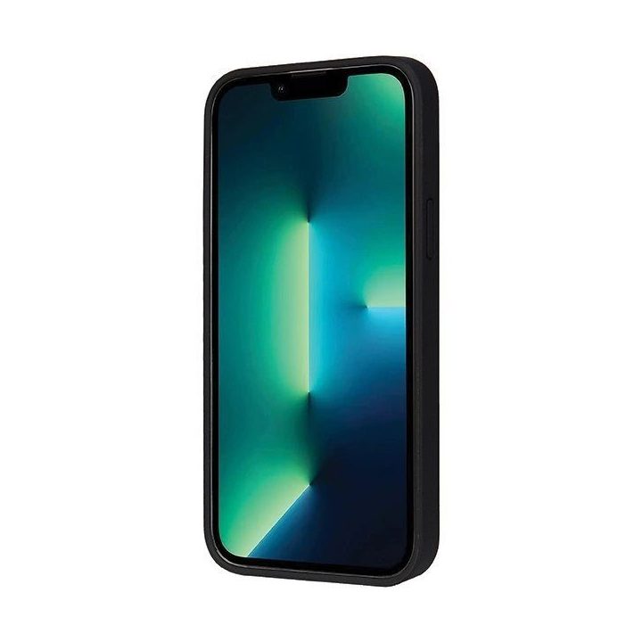 Audi sintetinės odos dėklas su MagSafe , skirtas iPhone 13 Pro Max - juodas