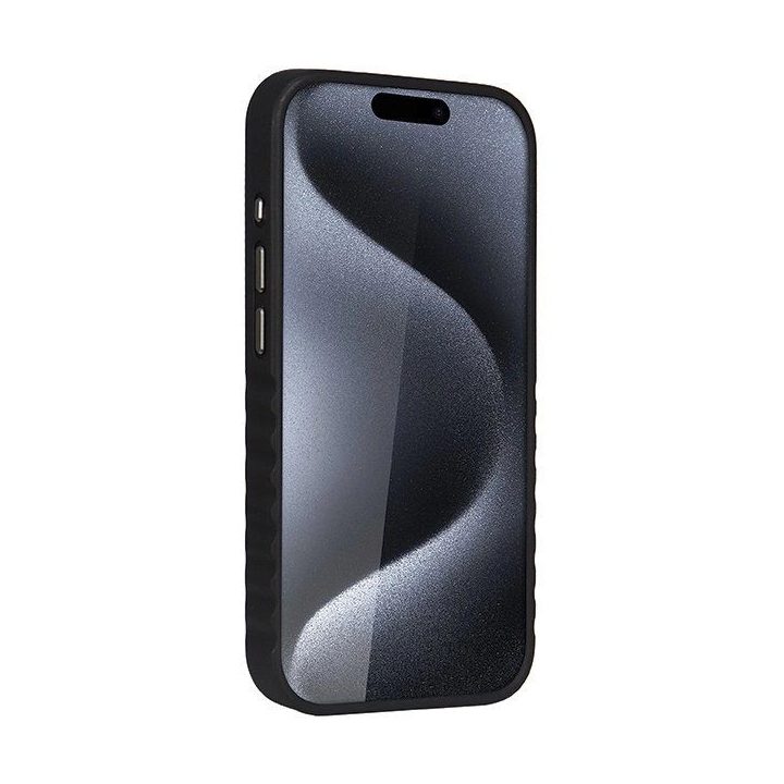 Audi sintetinės odos dėklas su MagSafe , skirtas iPhone 15 Pro Max - raudonas