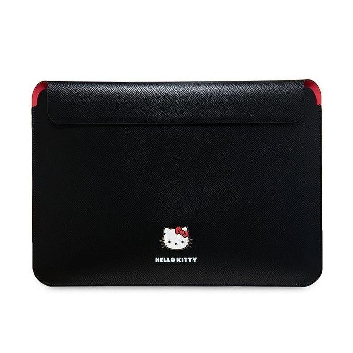 Hello Kitty PU metalinis dėklas su logotipu 14 colių nešiojamajam kompiuteriui - juodas