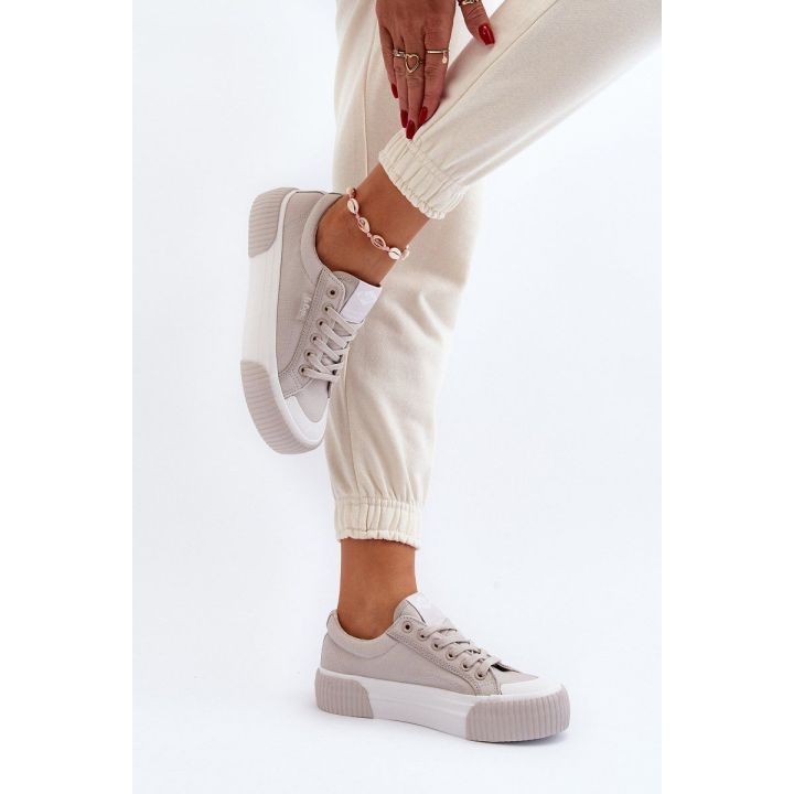 Moteriški sportbačiai storu padu Lee Cooper LCW 2178 Grey