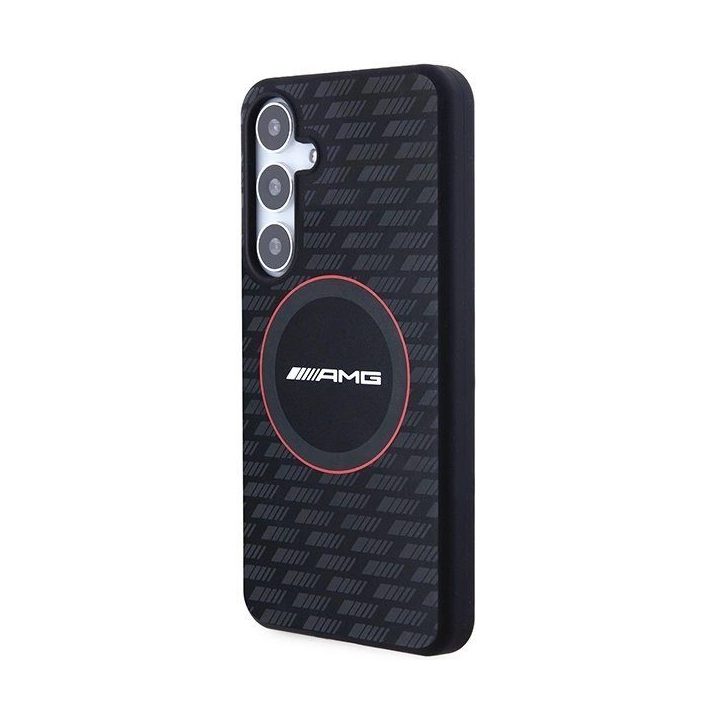 AMG silikoninis MagSafe dėklas Samsung Galaxy S24+ - juodas