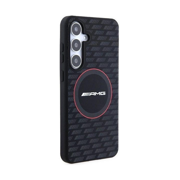 AMG silikoninis MagSafe dėklas Samsung Galaxy S24+ - juodas