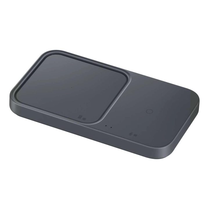 Samsung Duo EP-P5400TBEGEU 15 W indukcinis įkroviklis su tinklo įkrovikliu ir maitinimo kabeliu - juodas