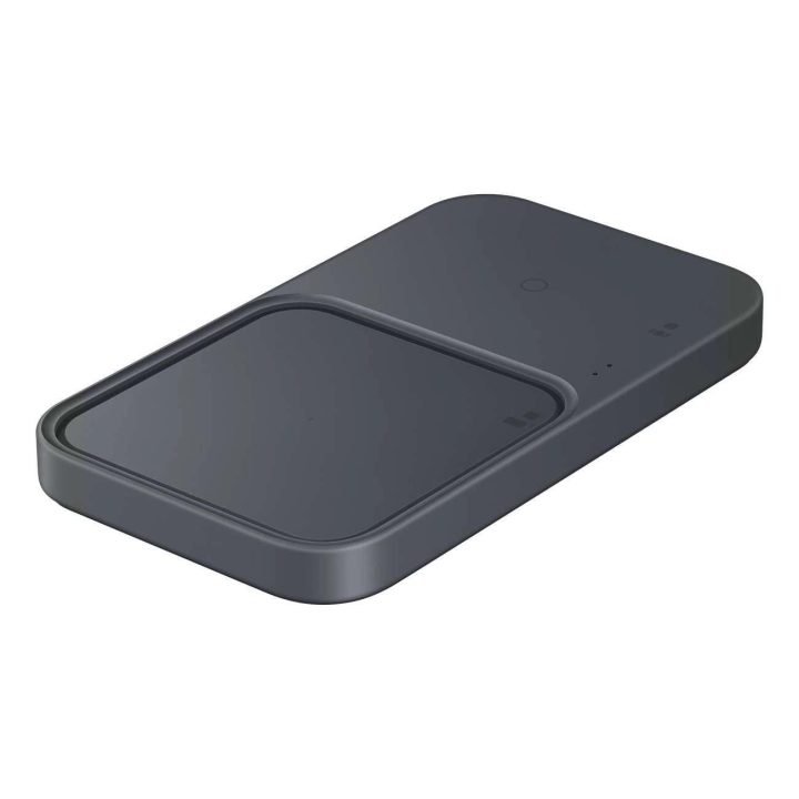 Samsung Duo EP-P5400TBEGEU 15 W indukcinis įkroviklis su tinklo įkrovikliu ir maitinimo kabeliu - juodas