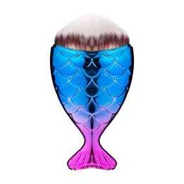 Dulkių šepetėlis žuvų pudra violetinė mėlyna