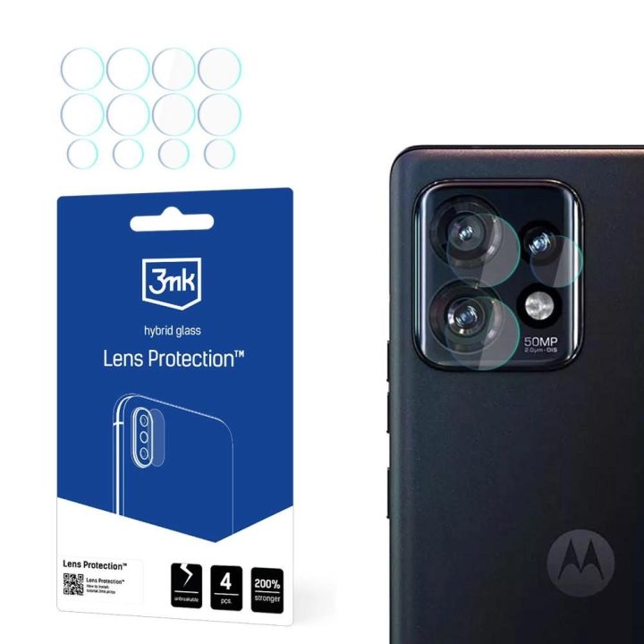 Lens Protection™ hibridinis kameros stiklas, skirtas Motorola Edge 50 Pro
