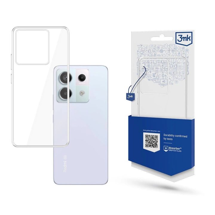 Skaidrus dėklas Xiaomi Redmi Note 13 Pro 5G - skaidrus