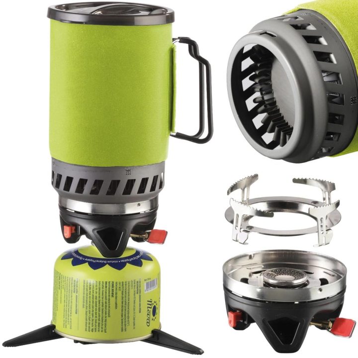 Dujinė turistinė viryklė, skirta dujų kasetėms TRIPPER SET