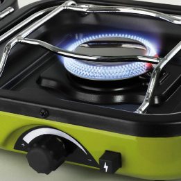 DUAL COMPACT + GRILL dviguba kempingo viryklė