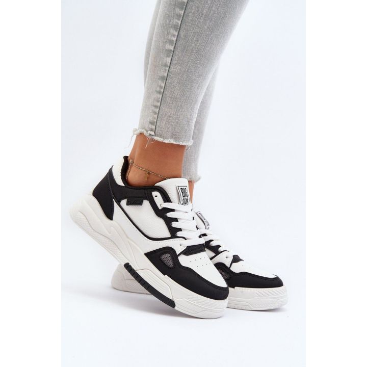 Moteriški sportbačiai Big Star NN274669 White-Black
