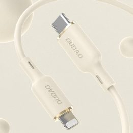 USB-C - Lightning kabelis 30W 1 m - smėlio spalvos