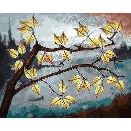 Tapyba pagal skaičius Ruduo 40x50 cm