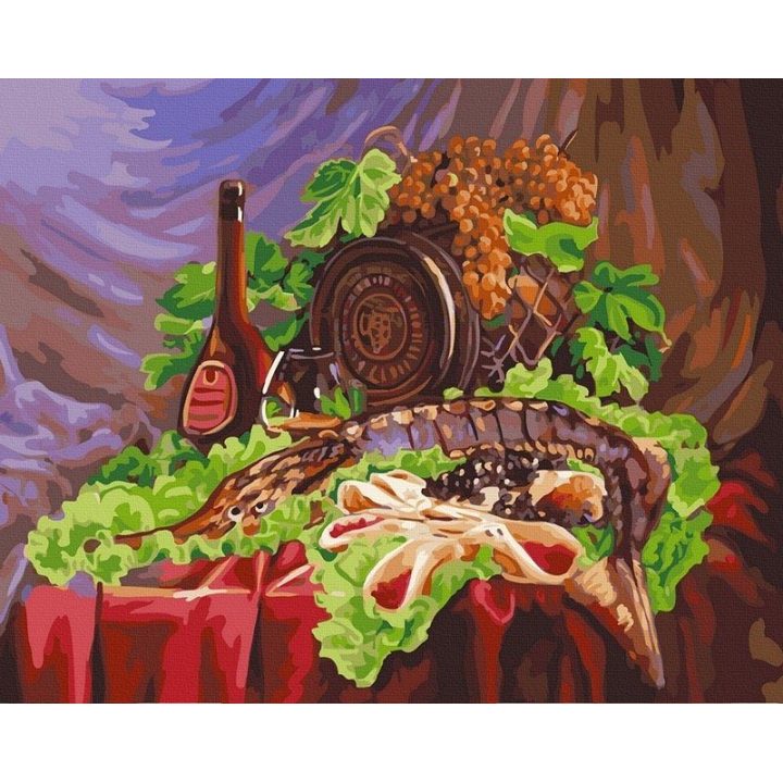 Tapyba pagal skaičius Natiurmortas 40x50 cm