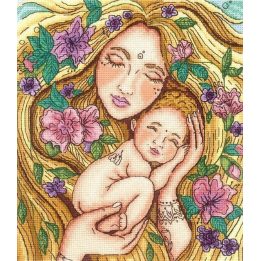 Siuvinejimo rinkinys Motinos Meilė 19.5x22.5 cm