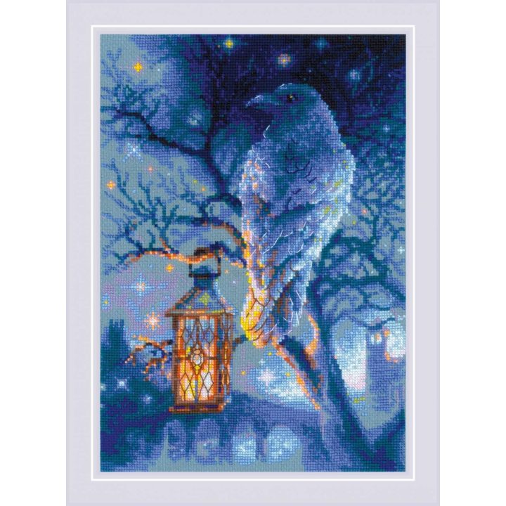 Siuvinejimo rinkinys Išmintingasis Varnas 21x30 cm