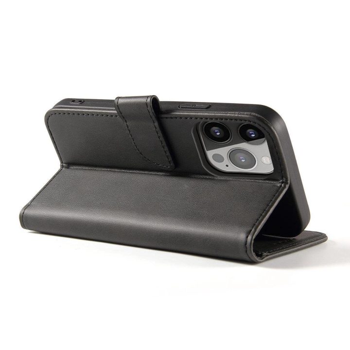 Magnetinis dėklas Samsung S24 Plus su atvartu ir pinigine - juodas
