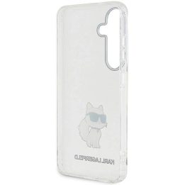 Karl Lagerfeld IML Choupette dėklas Samsung Galaxy S24“ – permatomas