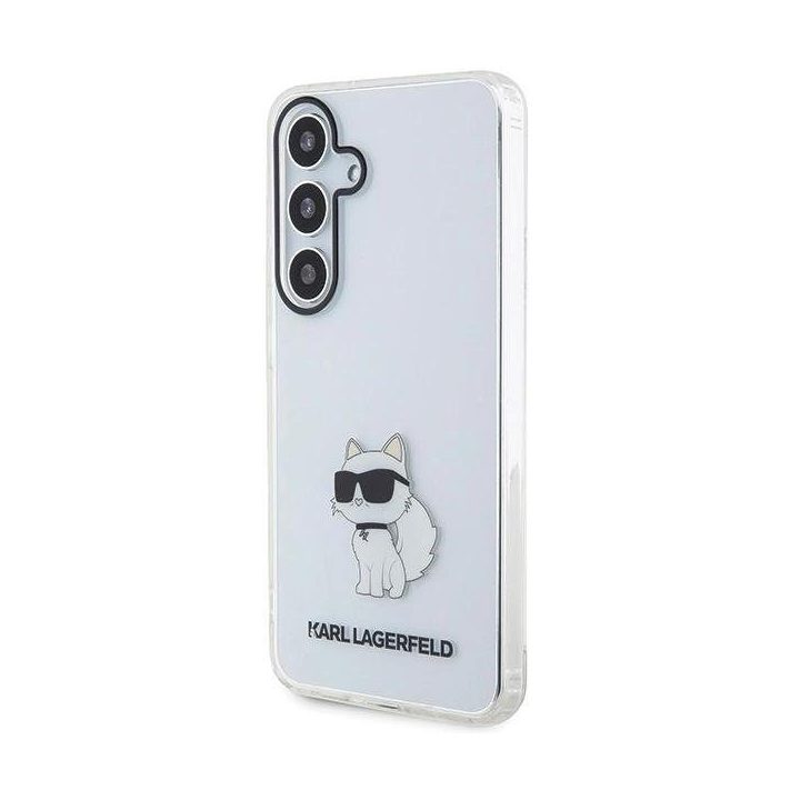 Karl Lagerfeld IML Choupette dėklas Samsung Galaxy S24“ – permatomas