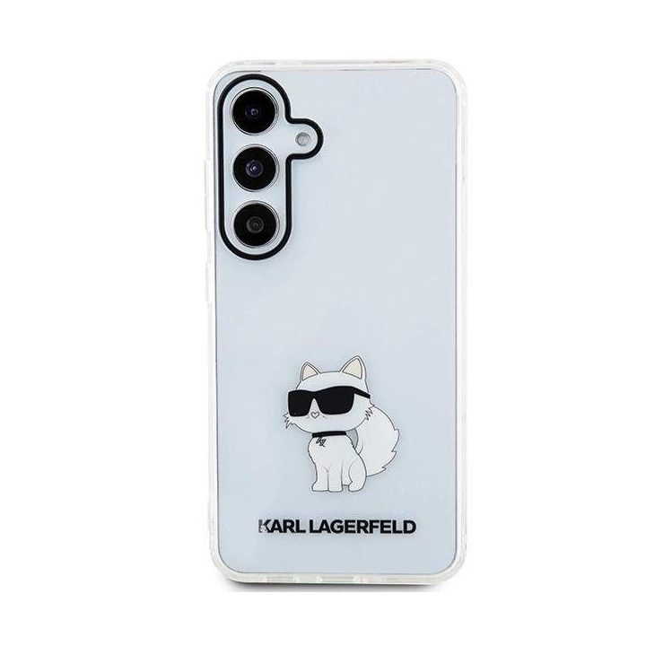 Karl Lagerfeld IML Choupette dėklas Samsung Galaxy S24“ – permatomas