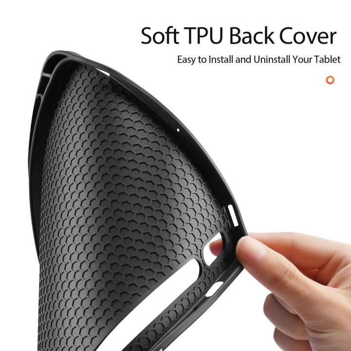 Domo flip ir išmanusis miego dėklas Samsung Galaxy Tab S9“ – juodas