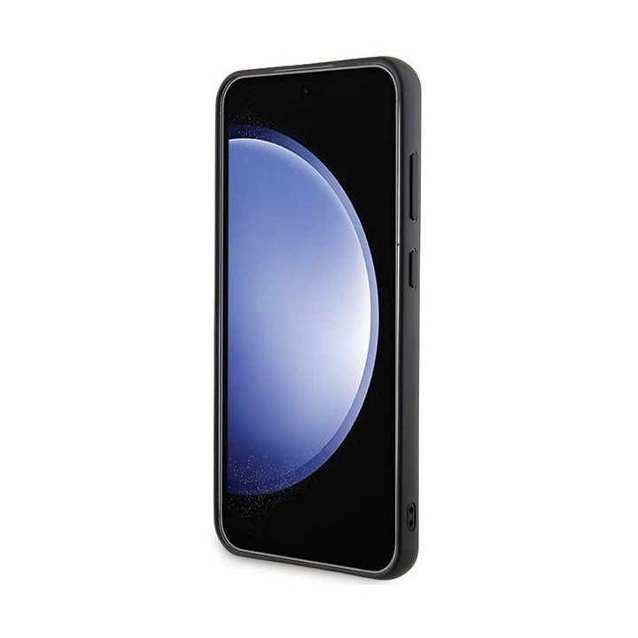 Karl Lagerfeld 3D guminių ikonų dėklas Samsung Galaxy S24“ – juoda