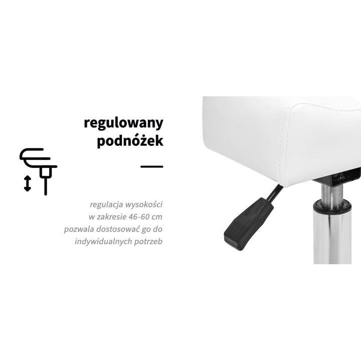 Sillon Bell pedikiūro kojų atrama balta
