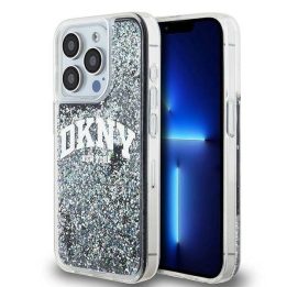 DKNY Liquid Glitter Big Logo dėklas iPhone 13 Pro“ / 13 – juoda