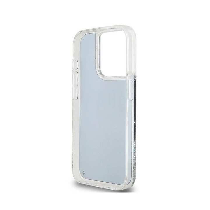 DKNY Liquid Glitter Big Logo dėklas iPhone 13 Pro“ / 13 – juoda