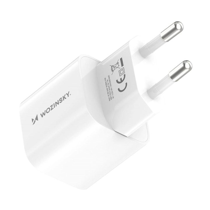 CMWCS USB-C PD 20 W sieninis įkroviklis – baltas