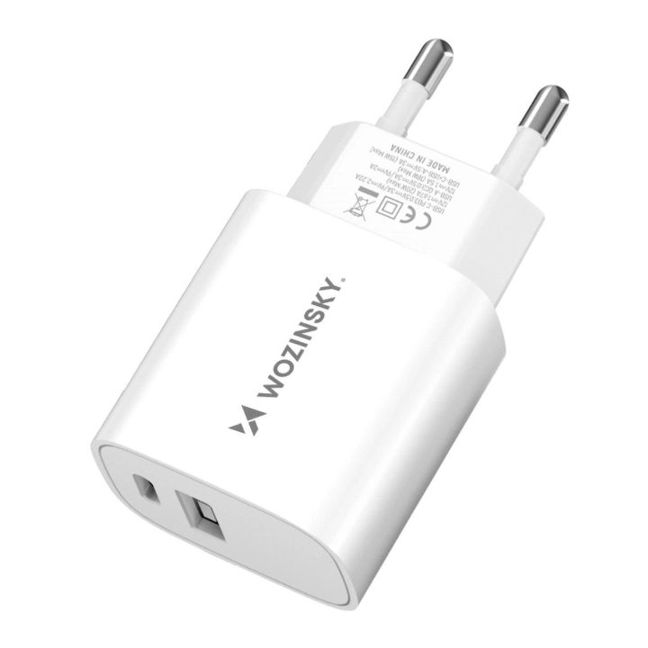 tinklo įkroviklis USB C 20 W – baltas
