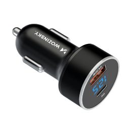 automobilinis kroviklis USB A 36 W – juodas