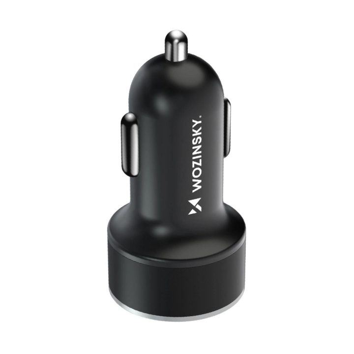 automobilinis kroviklis USB A 36 W – juodas