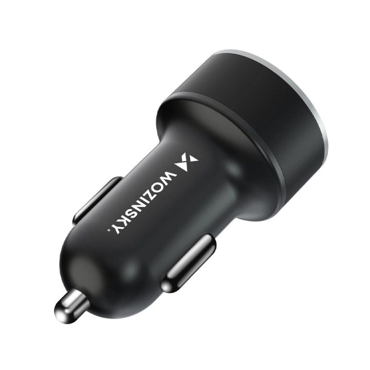 automobilinis kroviklis USB A 36 W – juodas