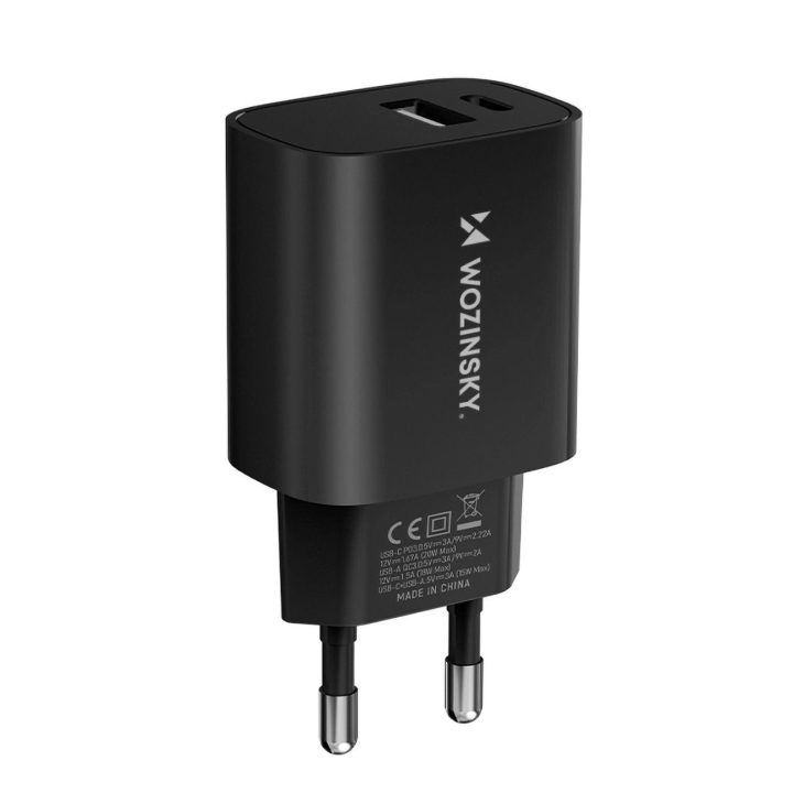 Įkroviklis WGWCB USB C 20 W, juodas