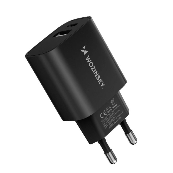 Įkroviklis WGWCB USB C 20 W, juodas