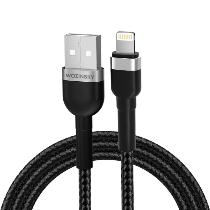 USB-A / Lightning“ 2,4 A laidas 2 m – juoda