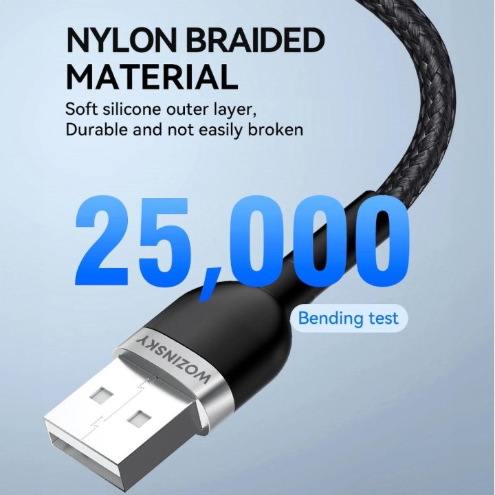 USB-A / Lightning“ 2,4 A laidas 2 m – juoda