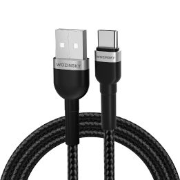 USB C 2.4A WNBAC1“ kabelis 1 m – juodas