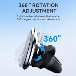 magnetinis telefono laikiklis automobilio ortakiui - juodas