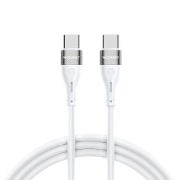 USB C PD 65W laidas 1 m ilgio - baltas