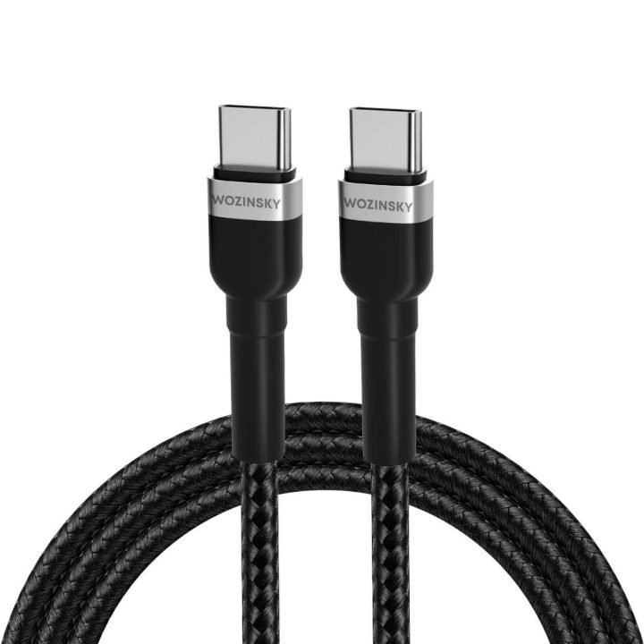USB C PD 65 W laidas, 2 m, juodas